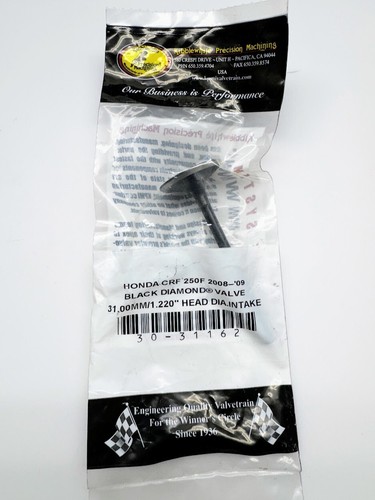 Válvula de admisión de acero inoxidable Kibblewhite 30-31162 para Honda CRF250R 2008-2009 - Imagen 2 de 2