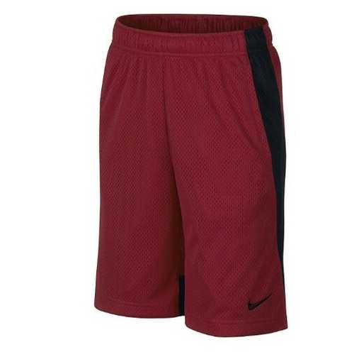 NIKE Big Boy's size Large Dri-FIT Monster Mesh Red & Black Basketball SHORTS  - Picture 1 of 6