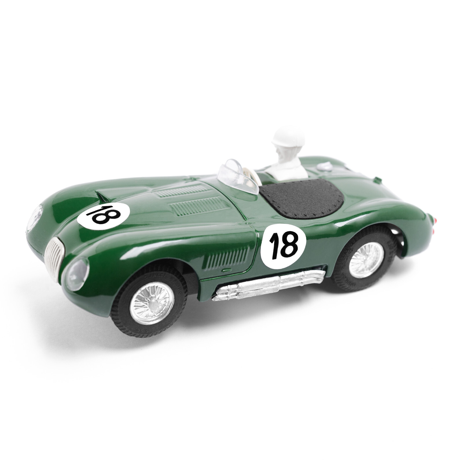 Jaguar XK120 C Type n°18 miniature verte Le Mans 1953 échelle 1/43