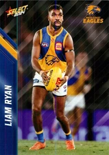 2024 West Coast Eagles AFL Select Footy Stars Card - Liam Ryan