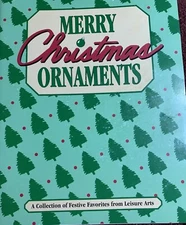 Leisure Arts Merry Christmas Ornaments 1995