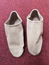 Bloch S0473 Tan Phantom Canvas Jazz Shoe Size 4.5 New With Box
