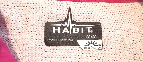 Habit UPF 40+ Angelshirt Damen M Medium fuchsia belüftet kurzarm - Bild 2 von 10