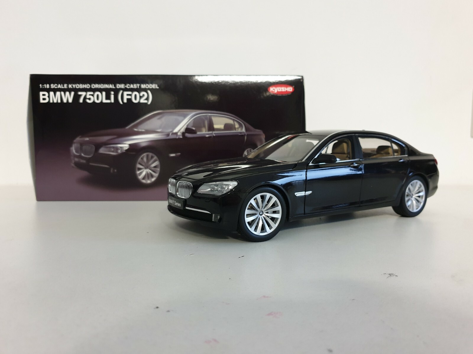 Bmw 7 serie 750li Ruby nero f02 Kyosho 1 18 nº 08781rb Bmw 7 serie 750li Ruby nero f02 Kyosho 1 18 nº 08781rb