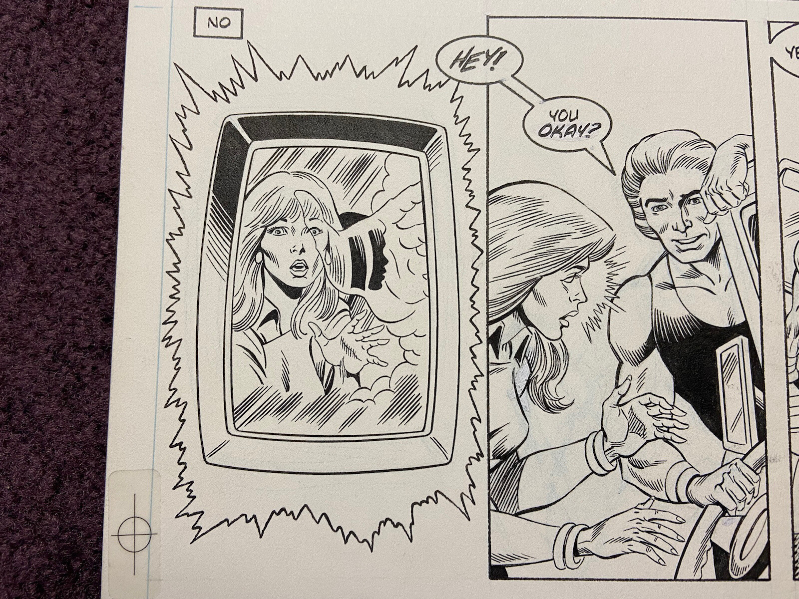 Psychoblast #1 p8 (1987) Phipps / Vey First Comics - First Issue Pretty Girl Wysoko oceniane w kraju