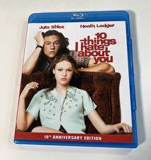 10 Things I Hate about You (Blu-ray, 1999) Rare OOP (Julia Stiles & Heath Ledger
