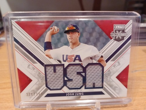2019 Elite Extra Edition JOSH JUNG USA National Team Materials 335/399 - Bild 1 von 2