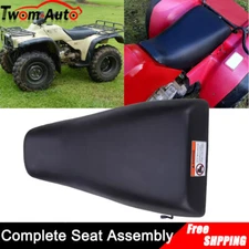 Black Complete Seat Assembly For 1988-2000 Honda TRX300FW 4X4 Fourtrax 300 4x4