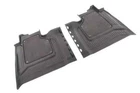 2019-2026 GMC Sierra CREW CAB Factory Rear Floor Liners 84645272 Dark Atmosphere