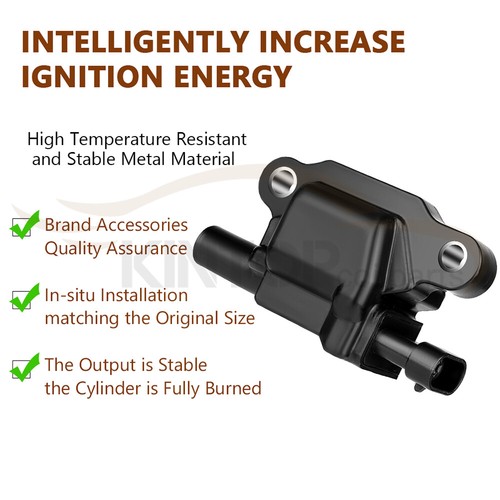 Square Ignition Coil For Chevrolet 2007-2015 Tahoe 4.8/5.3L Suburban 1500 2500 - Picture 3 of 9