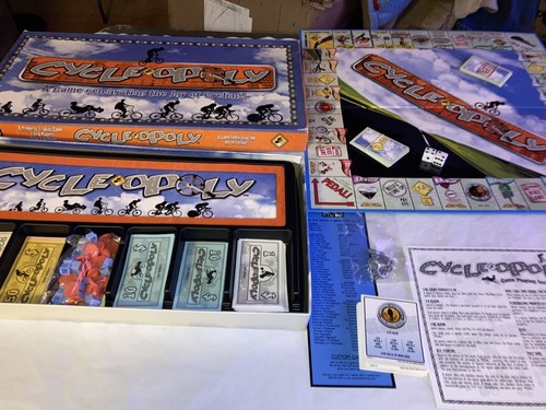 Cycle-opoly Cycling Game Board Late For The Sky Property Trading Game - Picture 11 of 11