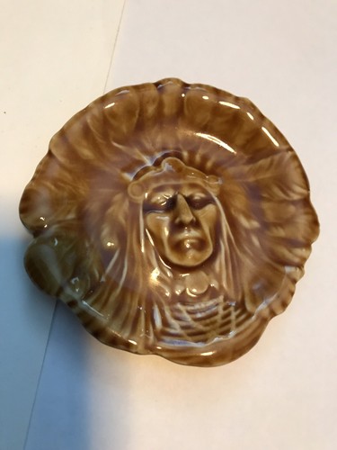 Vintage Wade Keramik Indianer Geschirr Big Chief Sitting Bull Kitsch - Bild 4 von 8