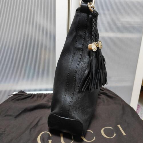 GUCCI Bolso de Hombro Cuero Negro - Imagen 2 de 13