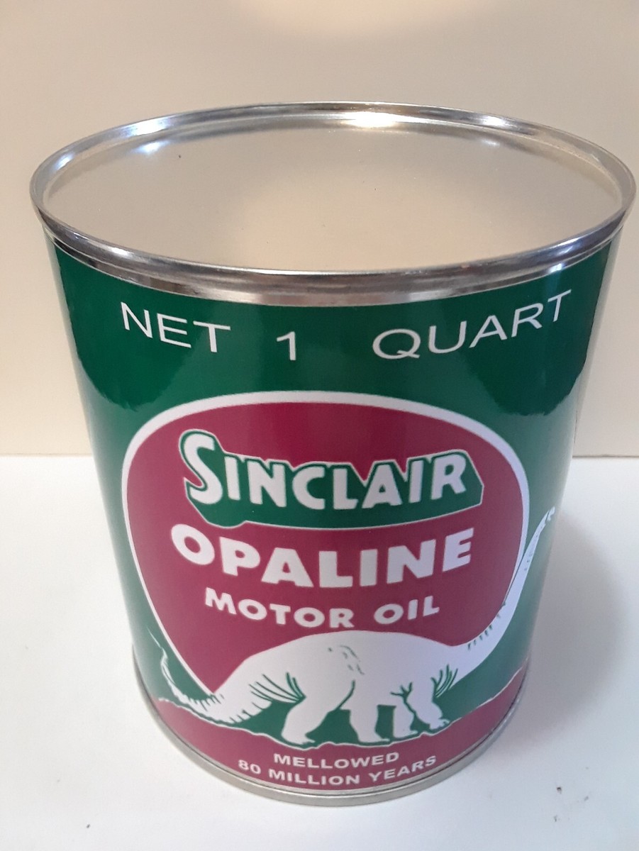 Sinclair Opaline Motor Oil Can 1 qt. - ( Re-pop Collectible ) | eBay