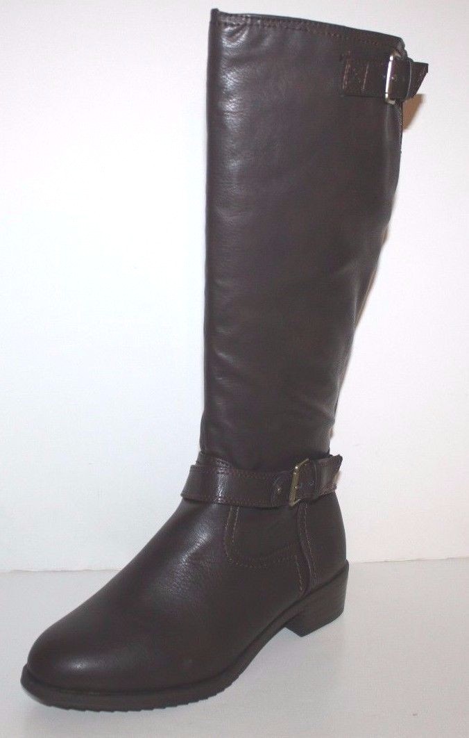 GH Bass NIB mujer 8 8.5 M Alexandra marrón Faux Leather Riding botas w Buckles GH Bass NIB mujer mujer mujer 8 8.5 M Alexandra marrón Faux Leather Riding botas w Buckles compra en línea hoy