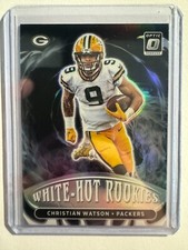 K238,684 - 2022 Donruss Optic White Hot Rookies #7 Christian Watson