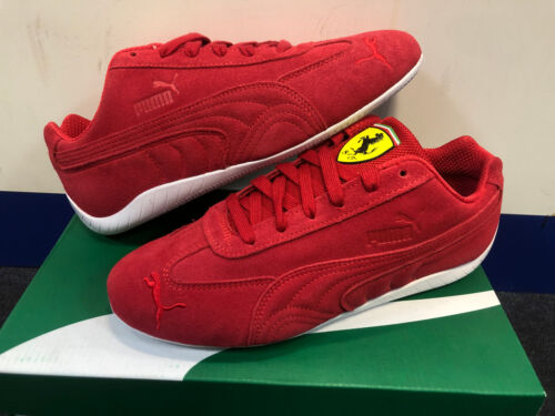 Scarpe da ginnastica da donna rosse PUMA SPEED CAT FERRARI in pelle EU 38-40,5 UK 5-7 - Foto 4 di 13