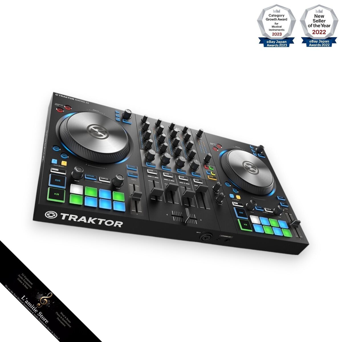 Native Instruments TRAKTOR KONTROL S3 4-hannel DJ Controller Native Instruments TRAKTOR KONTROL S3 4-hannel DJ Controller