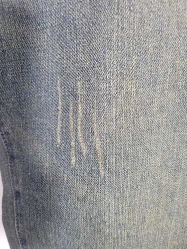 Jinzu Jeans Relaxed Fit Dark Blue Wash Distressed Skate, Hip-Hop Size 40x31 - Picture 10 of 23