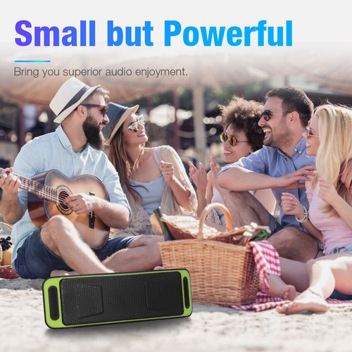 Wireless Bluetooth Speaker USB SD Card Playback Dual Speaker Stereo Bass Radio - Picture 11 of 11