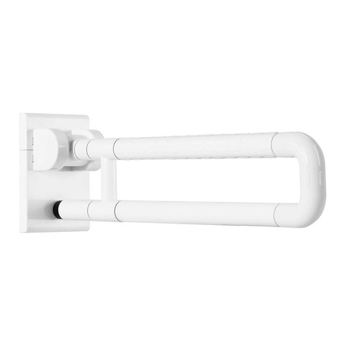 60cm WC Stützklappgriff Klappgriff Aufstehhilfe Toiletten Haltegriffe bis 300Kg - Bild 5 von 18