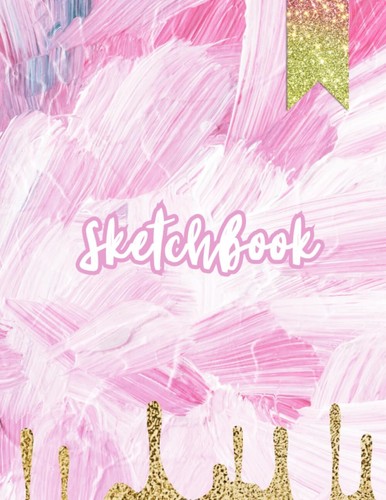 Pastel Dreams Sketchbook: Large Blank Sketchbook for Girls, Teens, and Adults - - Bild 1 von 2