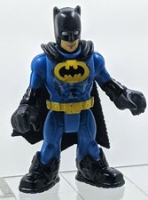 Imaginext DC Super Friends BATMAN figure in blue camouflage armor from Bat Boat