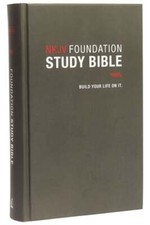 NKJV, Foundation Study Bible, Hardcover, Red Letter: Holy Bible, New King James