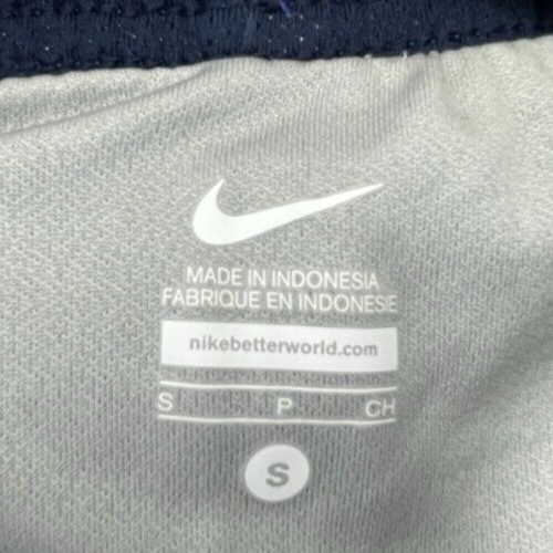 Nike Shorts Girl's Small Blue With Black and Green Trim Lined Athletic - Picture 3 of 6