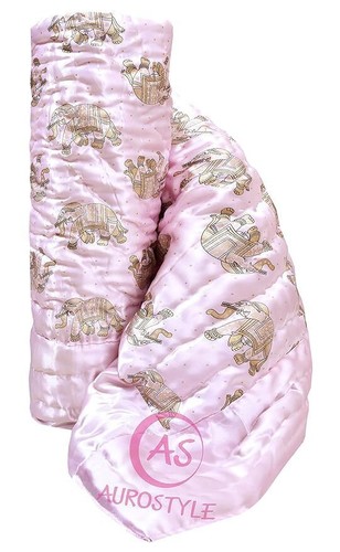 Indian Satin Silk Quilt, Handmade Cotton Filled Quilt, Hand Stiched Satin Quilt - Picture 83 of 151