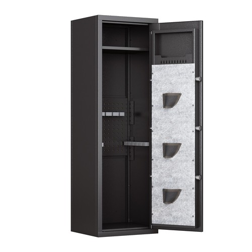 5-6 Rifle Gun Safe Digital Quick Access Long Gun Safe for Home Rifle and Shotgun - Picture 8 of 12