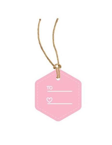 Lawn Fawn, lawn cuts/ Stanzschablone, honeycomb shaker gift tag - Bild 3 von 10