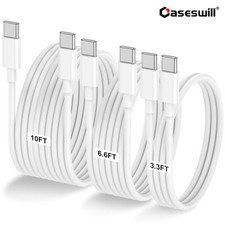 60W USB C to USB C Cable Fast Charging for iPhone Air 17 16 15 iPad Mini Pro Max