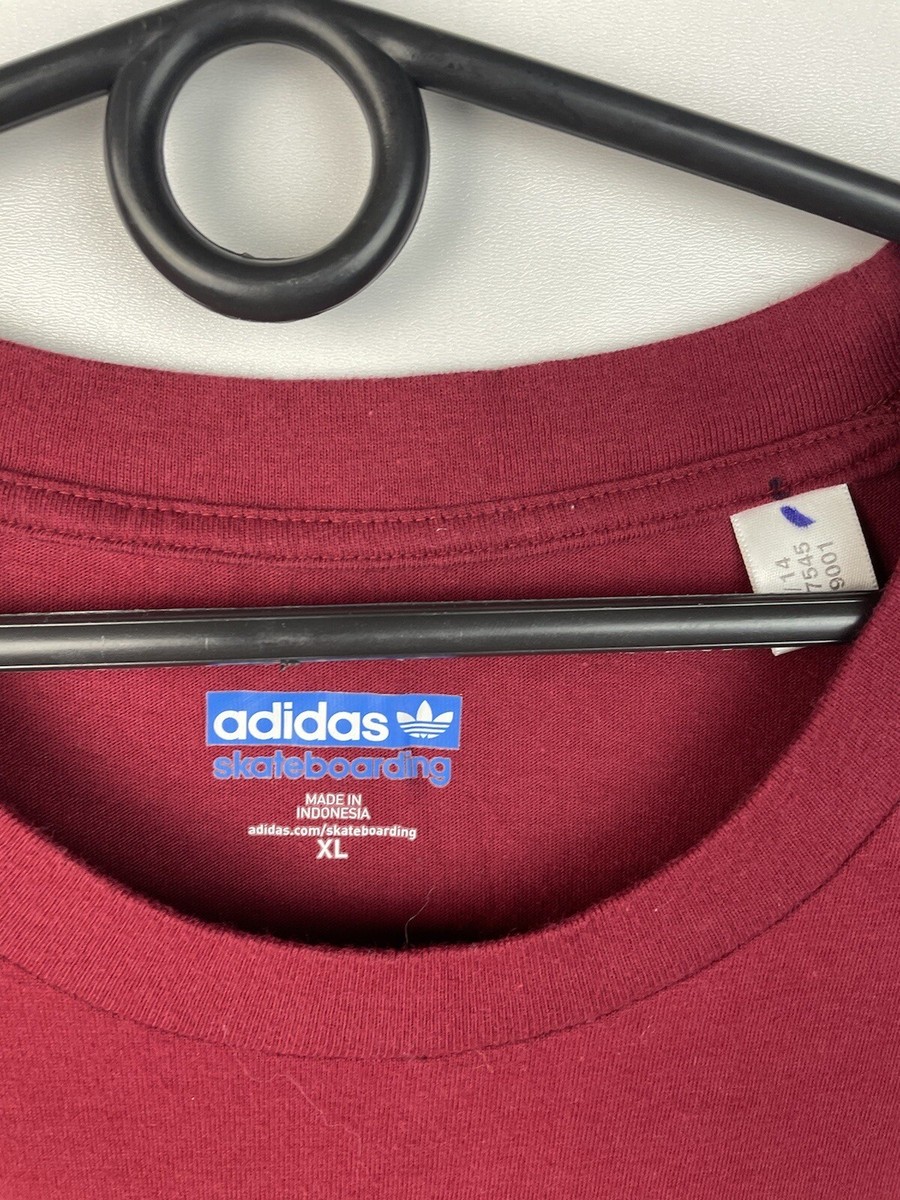 Adidas Skateboarding The Hundreds 80 T Shirt Red Size XL | eBay