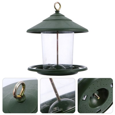 Decorative Bird Feeder Outdoor Bird Hanging Feeder Hanging Bird Food Container