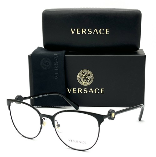 VERSACE VE1271 1009 Black / Demo Lens 54mm Eyeglasses