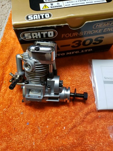 Saito Engine - Saito FA-30 S - FA 30S 4C MOTOR - NIB - Picture 7 of 14