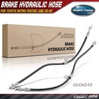 2x Front Left & Right Brake Hydraulic Hose for Toyota Matrix Pontiac Vibe 03-08