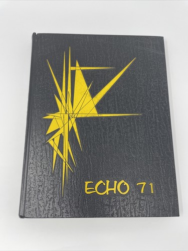 Brookfield East High School 1971 Echo Yearbook With Some Signatures - Picture 1 of 8