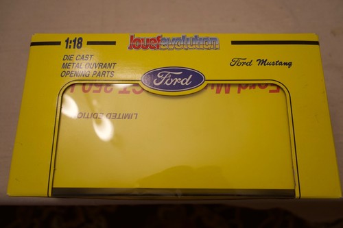 Jouef Evolution 1965 Mustang Fastback Coup, New, Mint in Box! Black - Picture 2 of 3