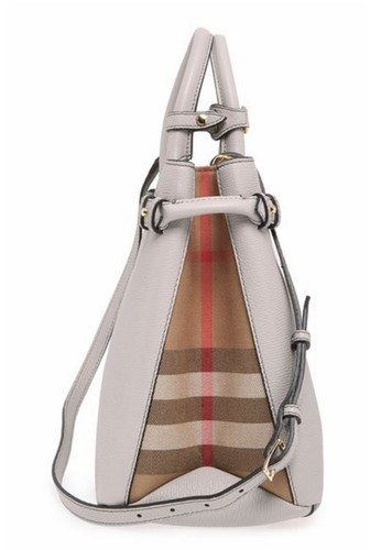 Bolso de Mano Burberry 'Medium Banner' de Cuero a Cuadros Casa - Imagen 2 de 9