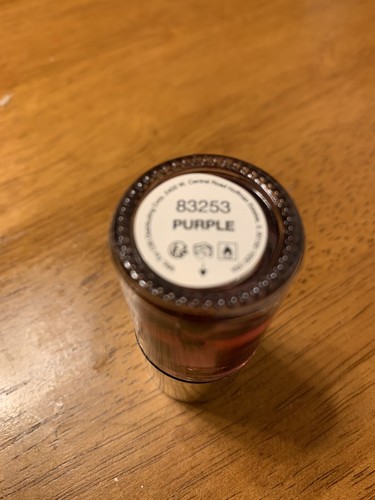 CLAIRE'S NAIL POLISH - 83253 Purple Tint (clear) NEW NOT SEALED - Picture 2 of 3