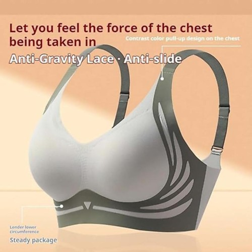 Super Gather Bra,Wireless Push-Up Bra,Lifting Anti-Sagging Wireless Push Up Bra - Picture 5 of 12