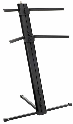 Supporto Stand Tastiera Pianoforte Braccio Microfono Custodia Set Professionale - Foto 3 di 9