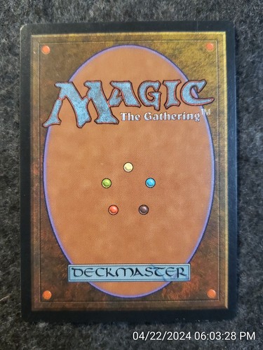 Warping Wurm Mirage Blue Green Rare MAGIC THE GATHERING MTG CARD (DS3D1F5) - Picture 2 of 4