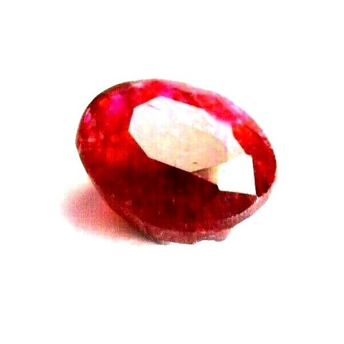 Natural Old Burmese Red Ruby, 1.80 Ct. 8x6 Oval Shape, Burma - Picture 4 of 7