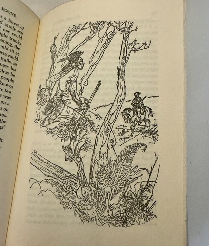 Daniel Boone Wilderness Scout antikes HC-Buch von Stewart E White 1922 Doubleday - Bild 9 von 14