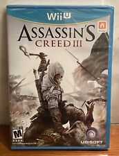 New Assassin's Creed III (Nintendo Wii U, 2012) Sealed