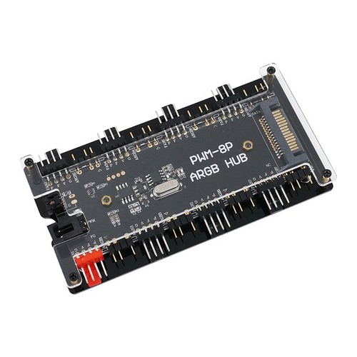 8 RGB / ARGB Strip Fan Controller Hub Splitter for Desktop Computer PC AURA SYcq - Picture 4 of 8