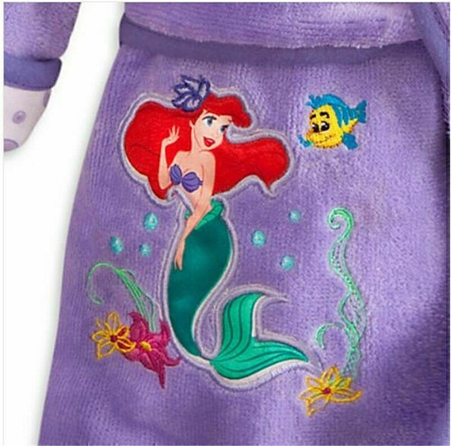 Mickey Minnie Cartoon Bathrobe Girls Boys Kids Warm Dressing Gown Hooded Jacketゞ - Picture 9 of 16